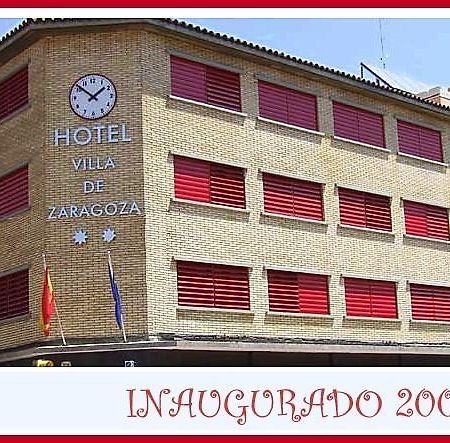 Hotel Villa De Zaragoza Касетас Экстерьер фото